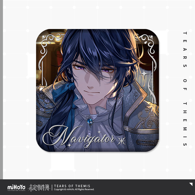 thumbnail for [miHoYo Undecided Case Files] Survivor Series 8cm Square Badge miHoYo