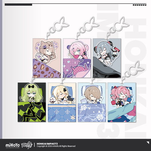 米哈游崩坏3晚安亚克力挂件