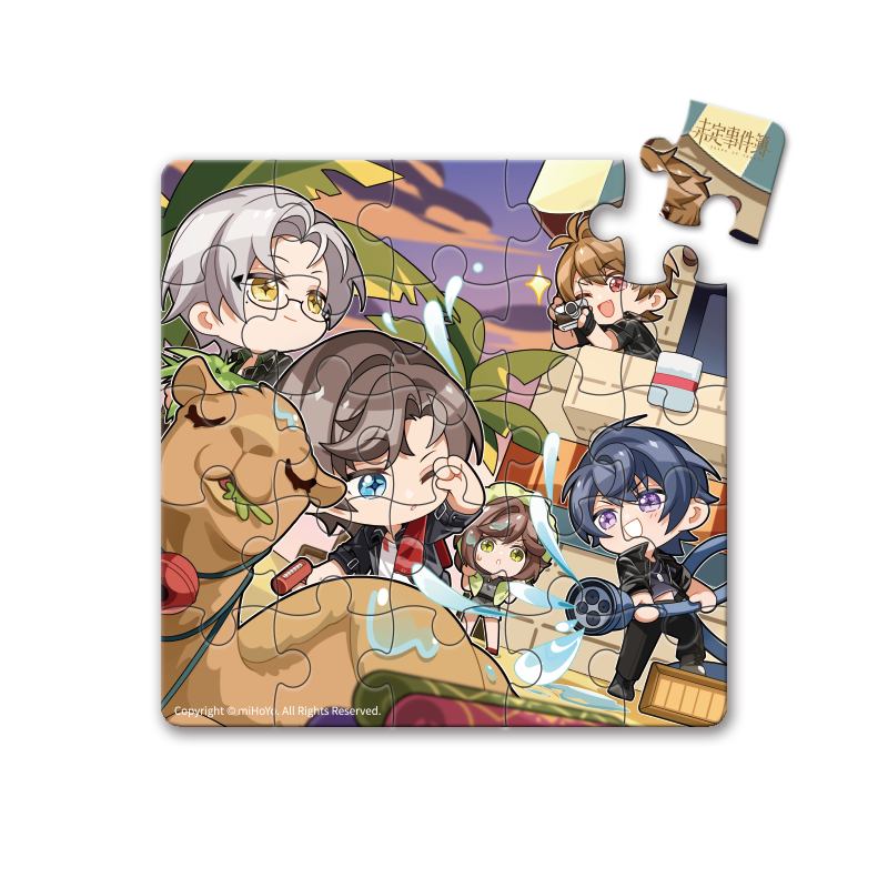 【米哈游/未定事件簿】狂沙的呼唤系列 Q版亚克力拼图 miHoYo