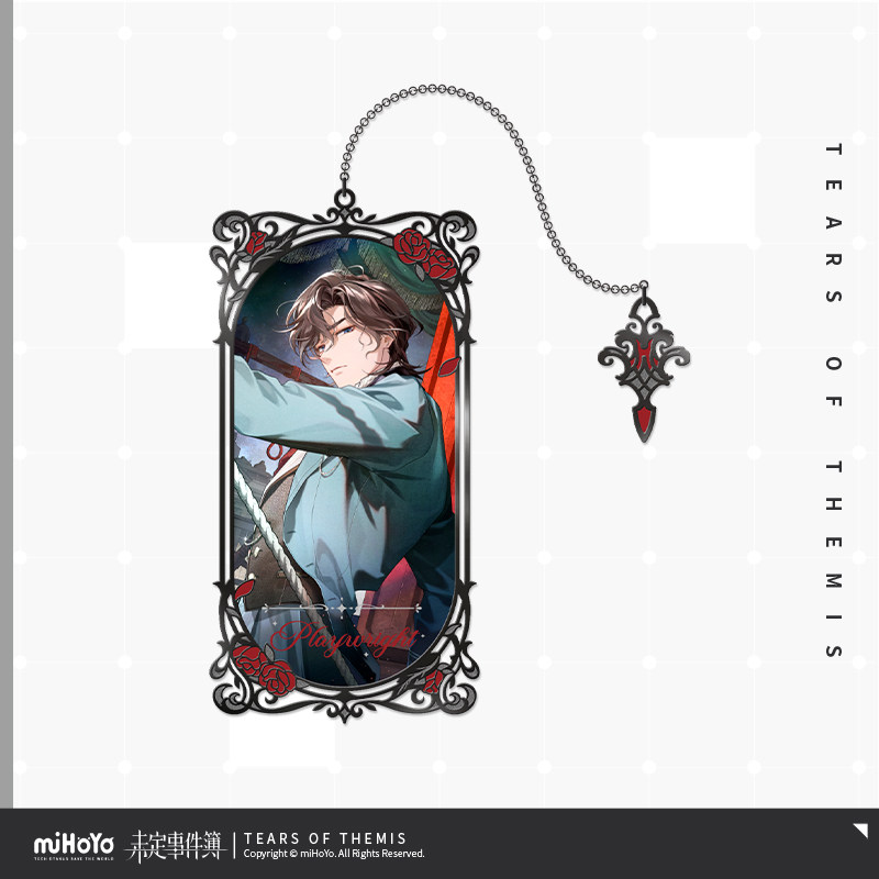 thumbnail for [miHoYo Undecided Case Files] Who Survives Series Hollow Metal Bookmark miHoYo