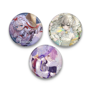 【米哈游/崩坏学园2】生日庆贺主题马口铁徽章符华希儿 miHoYo