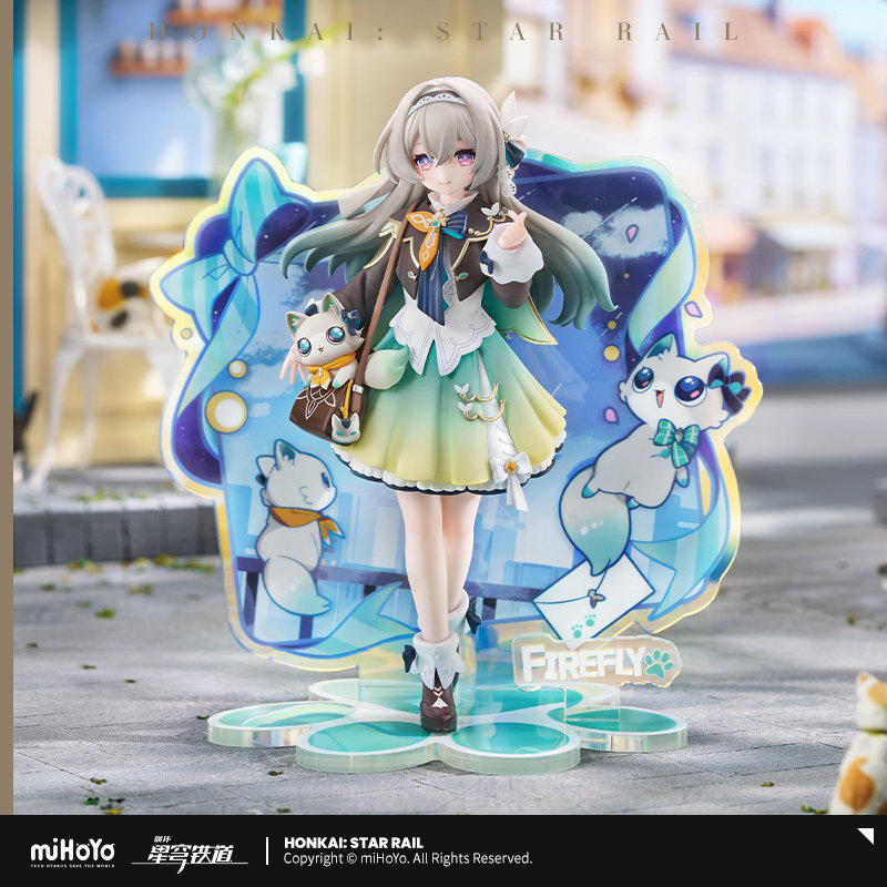 【米哈游/崩坏：星穹铁道/定金】小不点猫猫系列流萤手办 miHoYo