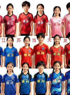 2026新款苏超球衣无锡徐州南通盐城南京成人儿童款泰州宿迁球迷服