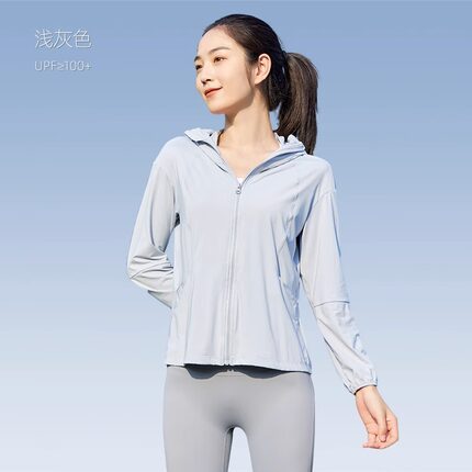 新款防晒服女皮肤衣防晒衣防紫外线夏季冰丝透气户外运动外套薄款