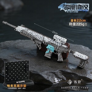 三角洲M7零度协议合金枪模摆件