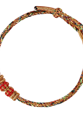 2024年生肖龙年本命年红绳手链