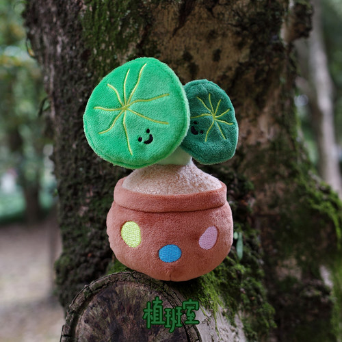 雨过山植班室原创乌龟山毛绒挂件
