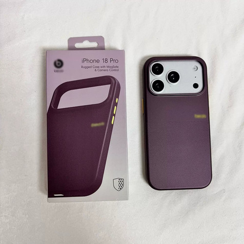 适用iphone18pro手机壳beats肤感磁吸苹果17promax华强北同款波点纹PC防摔充电动画MagSafe保护套