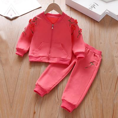 女童秋装套装2025新款