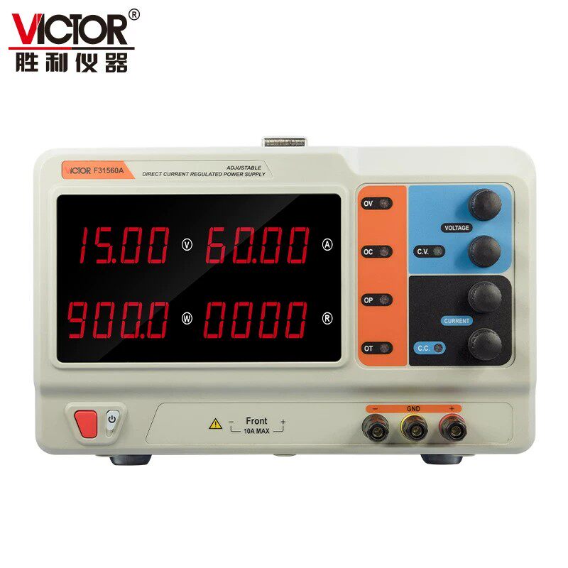 VICTOR胜利仪器F31560A/F36020A单路通道可编程开关直流稳压电源