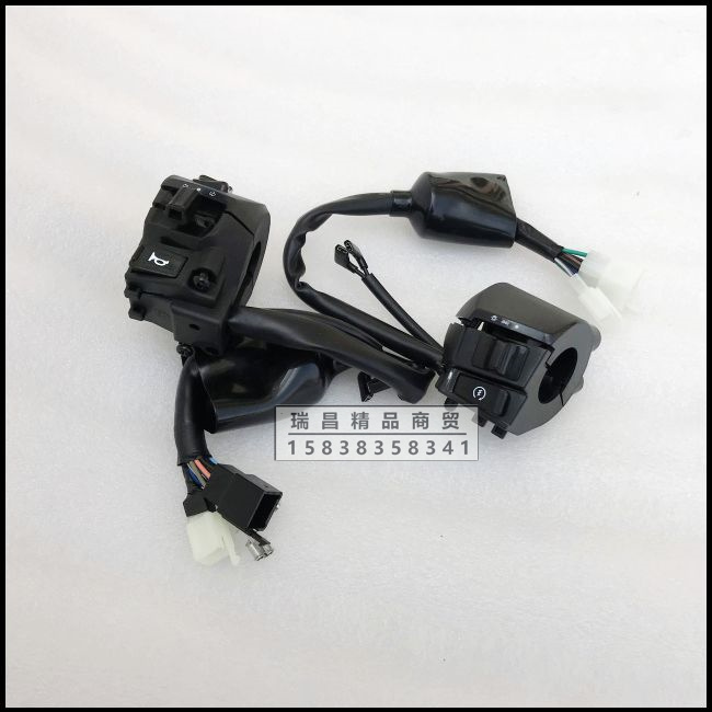 适用新大洲本田CBF125R-60 CBF50R-25手把座转向喇叭启动大灯开关