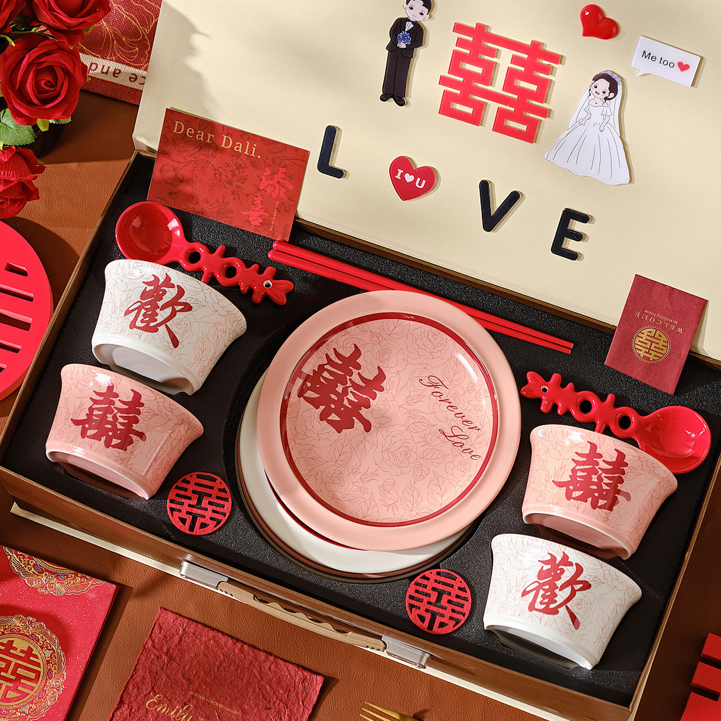 新婚礼物送闺蜜新人高级实用餐具