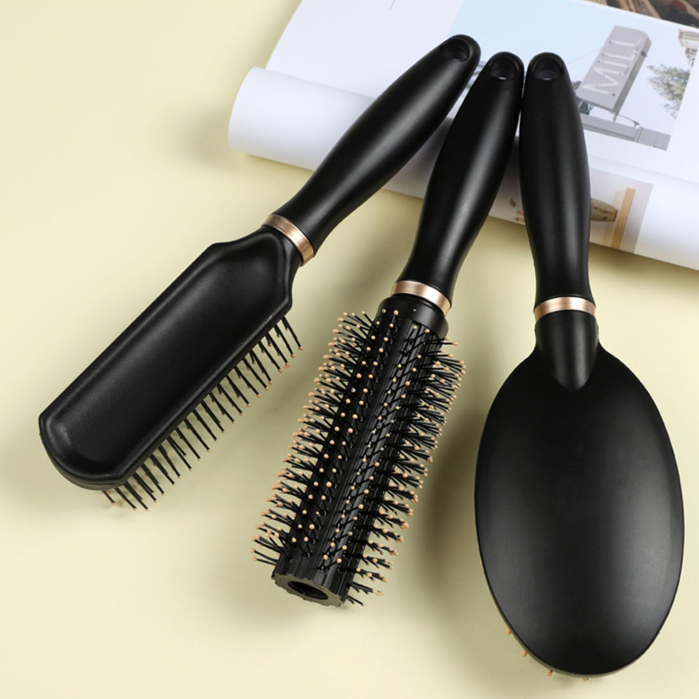 卷发梳气垫梳子波浪卷大卷气囊卷发梳女男士蓬松造型定型可爱少女