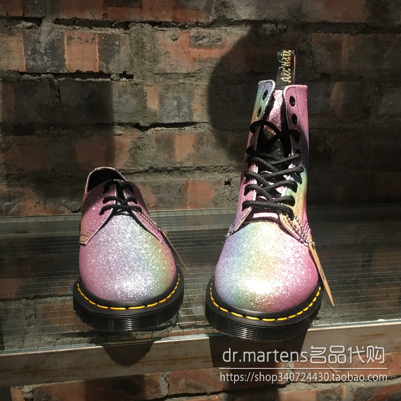 Ïã¸Û´ú¹ºDr.Martens 1460Âí¶¡Ñ¥ 3¿×8¿×1461²Êºç½¥±äÉÁ·Û¶ÌѥŮЬ