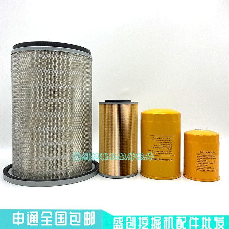 加藤挖掘机HD820-2机油滤芯柴油空气油水分离器纸柴滤清器配件