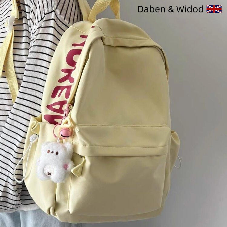 英国Daben Widod 休闲双肩包初高中学生防泼水背包宽背带减负背包