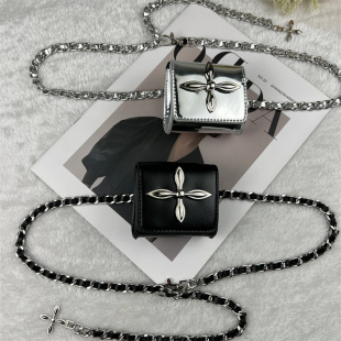 设计感编织腰链配饰女迷你小包装 饰配裙子毛衣腰带小腰包2025新款