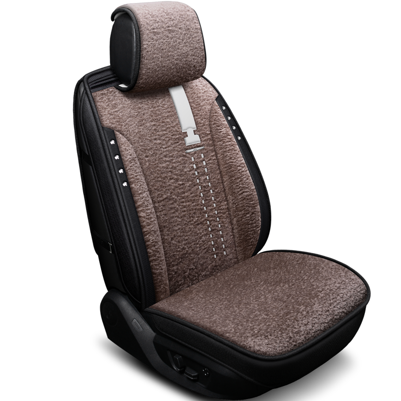 汽车座套冬季羊羔绒奔驰GLK300/C180/200L/E350/S320/450毛绒坐垫