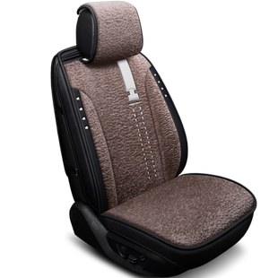 汽车座套冬季羊羔绒奔驰GLK300/C180/200L/E350/S320/450毛绒坐垫