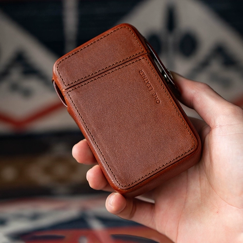 Одна кожа одна кожаная лампа ласточка и 20 сигаретная коробка мужская портативная овощная оболочка с высокой высокой высокой