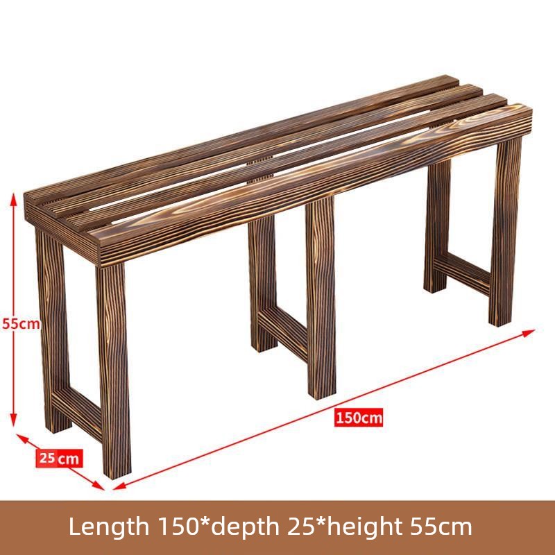 新疆西藏包邮花架置物架实木碳化阶梯多层阳台落地防腐木室内户外