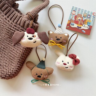 INS韩系可爱挂包饰儿童名字挂牌宝宝防丢姓名牌钥匙扣行李箱挂件