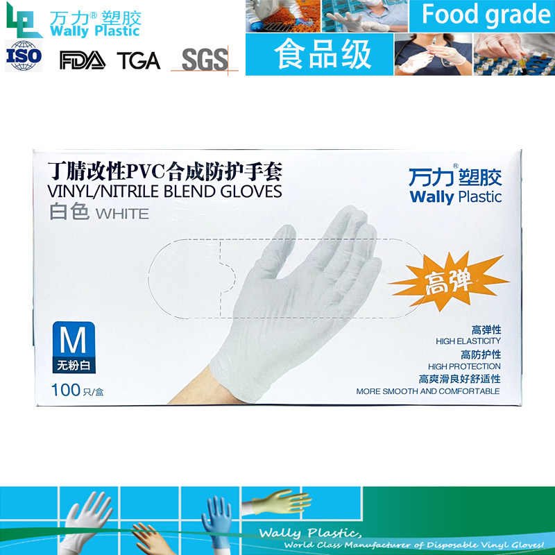 万力一次性手套食品级防油防水