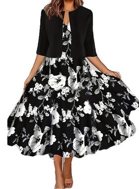 women clothing -piece jacket dress amazonian european long