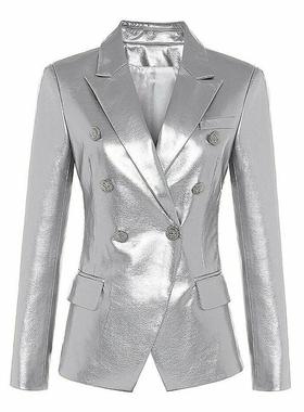 long-sleeved imitation elegant suit slim beltless commuter