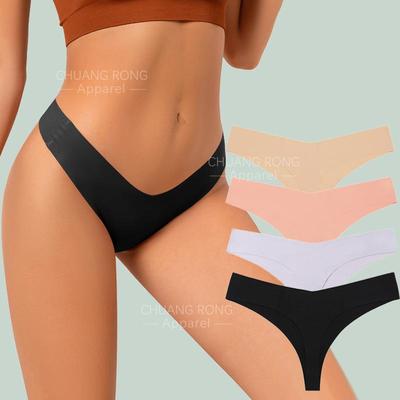 invisible waist underwear Seamless large silk sexy women