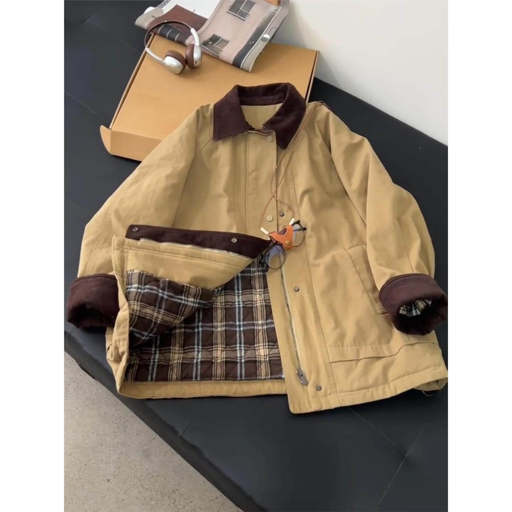 设计感工装棉服女2025冬新款初冬季独特超好看今年流行小个子韩系,个性定制/设计服务/DIY,棉服工装,淘宝优惠券,粉丝福利购,淘宝优惠卷