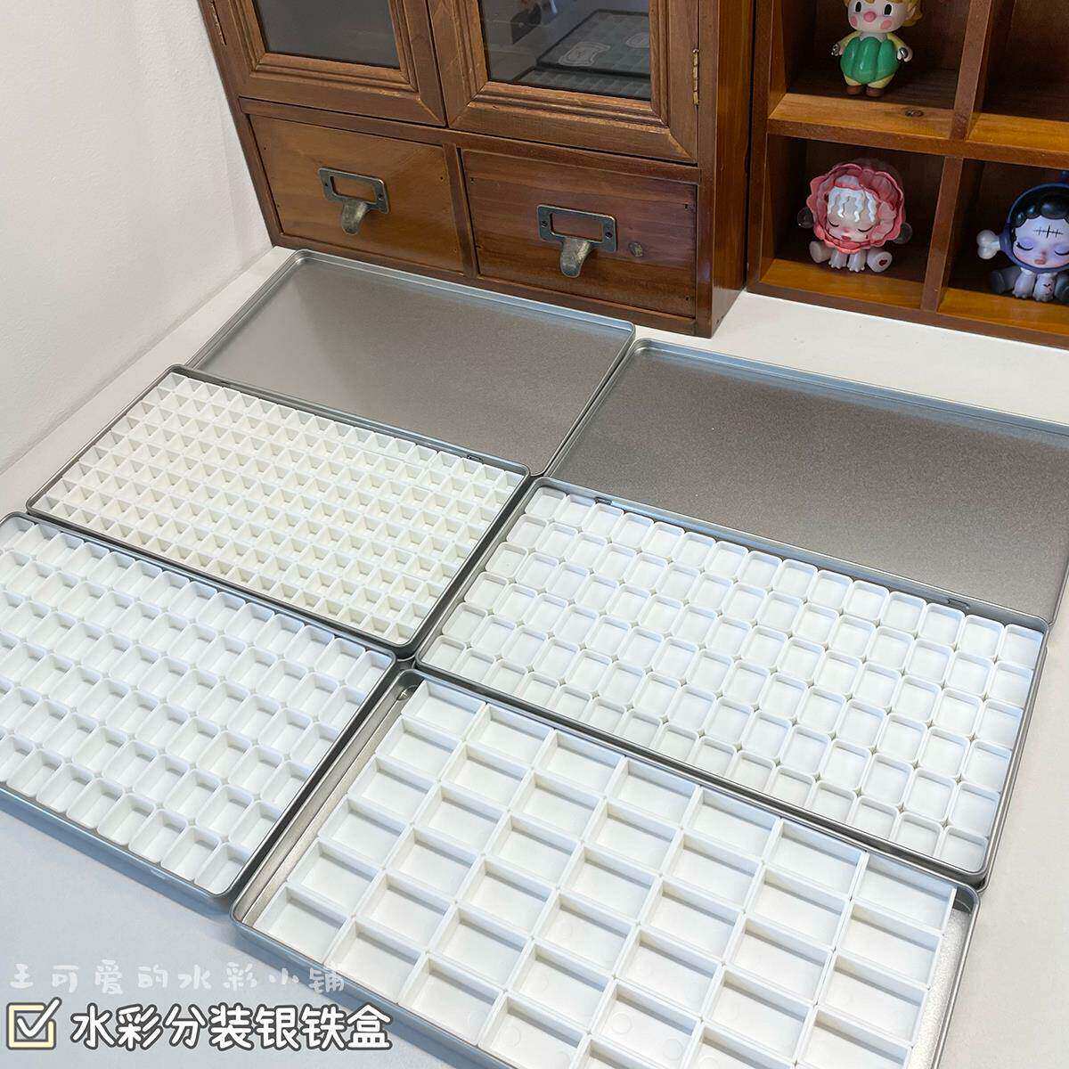 包邮 水彩空铁盒42/84/90色1ml2ml3.2ml自制水彩分装便携白夜24色