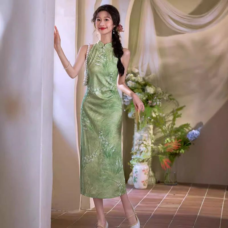 贝之韵优雅复古改良旗袍日常可穿