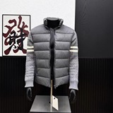 网图棉服男针织拼接立领加厚保暖棉衣情侣短款棉外套MY888-特P90，男装棉衣，星座1007（原301D）