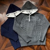 毛衣男秋季连帽内搭打底衫宽松针织衫RL308-特P70，男装T恤，星座1007（原301D）