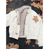 网图美式复古飞机扣解构立领座山雕棉服男冬棉衣外套M5052-特P120，男装棉衣，星座1007（原301D）