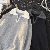 网图美式复古混纺羊毛衫毛衣男女针织衫MY32-特P48，男装针织衫/毛衣，星座1007（原301D）