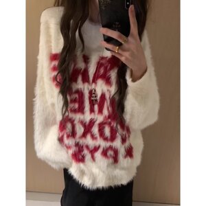 网图日系复古软糯毛衣破洞镂空针织衫宽松YM545-特P50，男装针织衫/毛衣，星座1007（原301D）