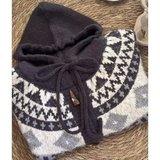 网图美式牛角扣开衫毛衣男情侣慵懒针织衫外套潮X062-特P60，男装针织衫/毛衣，星座1007（原301D）