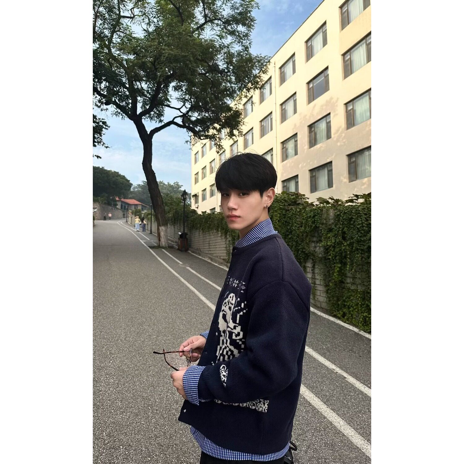 网图费尔岛复古提花开衫毛衣男女款宽松外穿针织衫MY5245-特P58,男装针织衫/毛衣,星座1007（原301D）