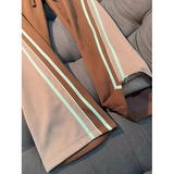 网图撞色拼接条纹弯刀卫裤男秋冬hiphop美式运动裤F81-特P46，男装休闲裤，星座1007（原301D）