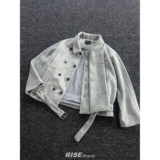 中古风立领羊毛夹克男双排扣绑带短款毛呢外套TB1052-特P85,男装夹克,星座1007(原301D),四季星座 中古风立领羊毛夹克男双排扣绑带短款毛呢外套TB1052-特P85,男装夹克,星座1007(原301D),四季星座