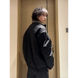 网图立领座山雕外套棉服男冬季加厚双面穿棉衣夹克YM503-特P105，男装夹克，星座1007（原301D）