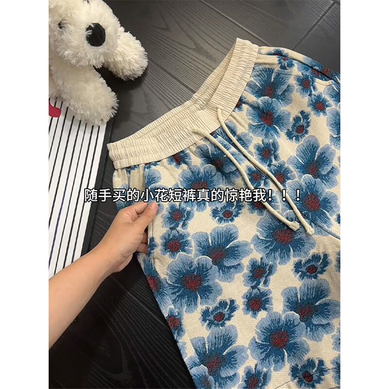 度假夏威夷沙滩裤子美式宽松休闲五分裤QZK711-特P32,男装牛仔裤,星座1007（原301D）