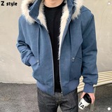 网图座山雕外套棉服男款冬季美式御寒保暖棉衣S5088-特P125，男装棉衣，星座1007（原301D）