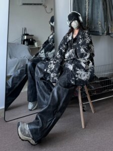 做旧牛仔衣外套男女3521-特P82图片