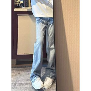 新款男直筒宽松阔腿美式高街裤子RX01-特P46图片
