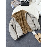 网图美式荔枝PU皮仿兔绒棉衣男女冬季百搭机车外套MT217-特P95，男装棉衣，星座1007（原301D）