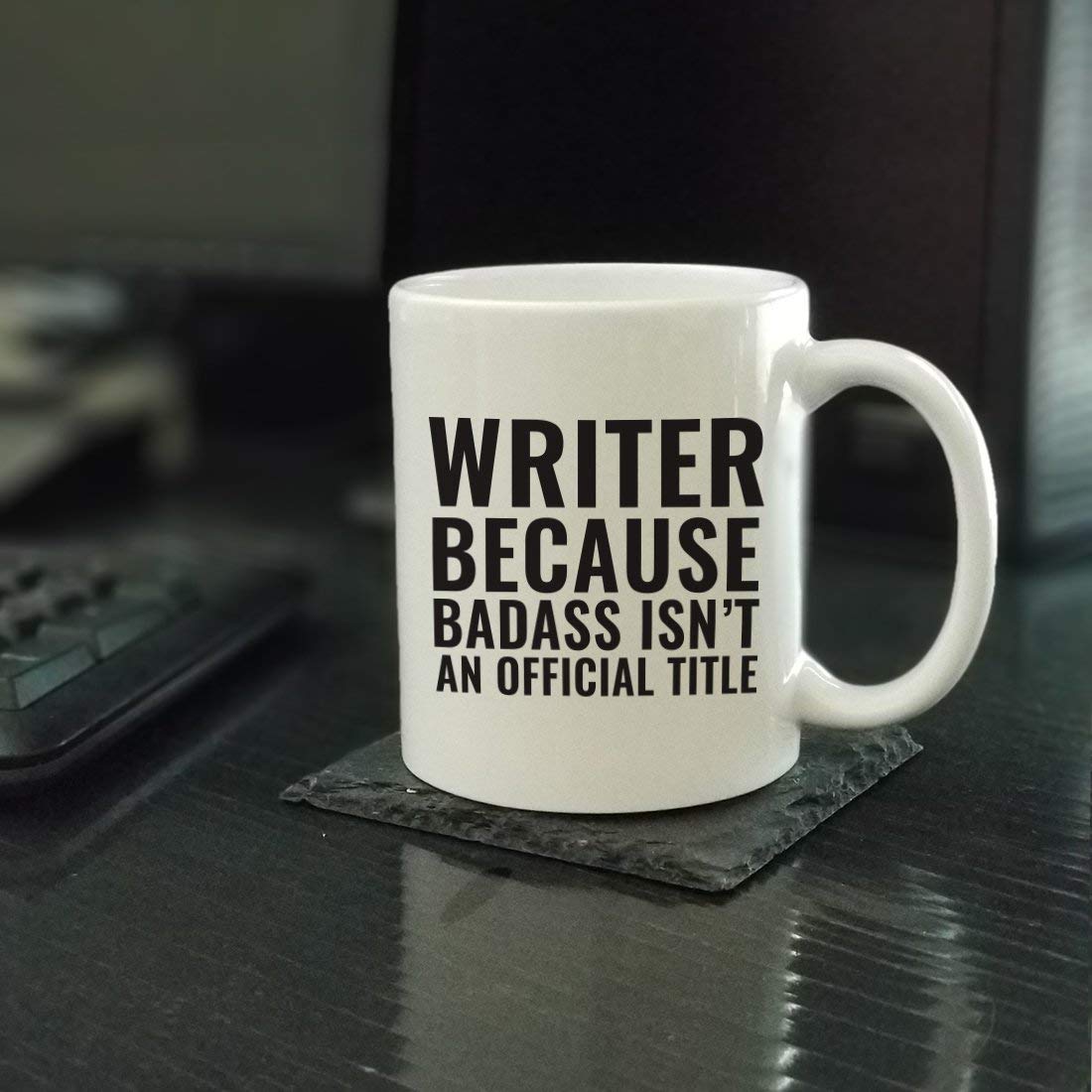 ins网红欧美风writer作家新款创意礼物牛奶茶水马克陶瓷杯