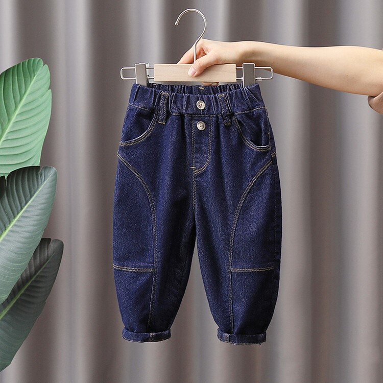 Boys jeans long pants children clothes Haren trousers summer